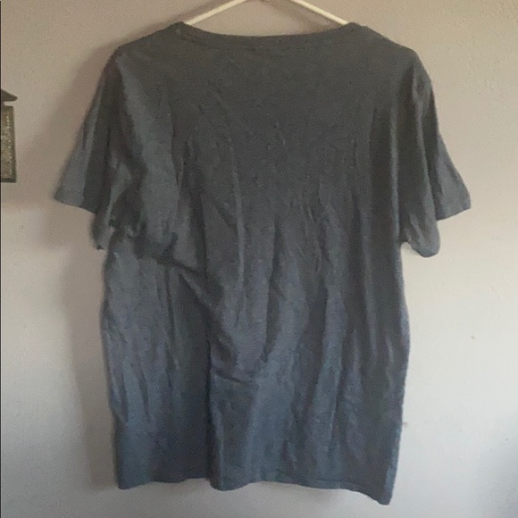 Divided (H&M) Grey V Neck T Shirt - Picture 3 of 3